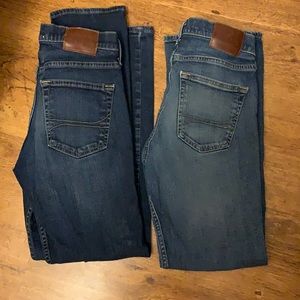 Set of 2 Men’s Hollister 30x32 jeans